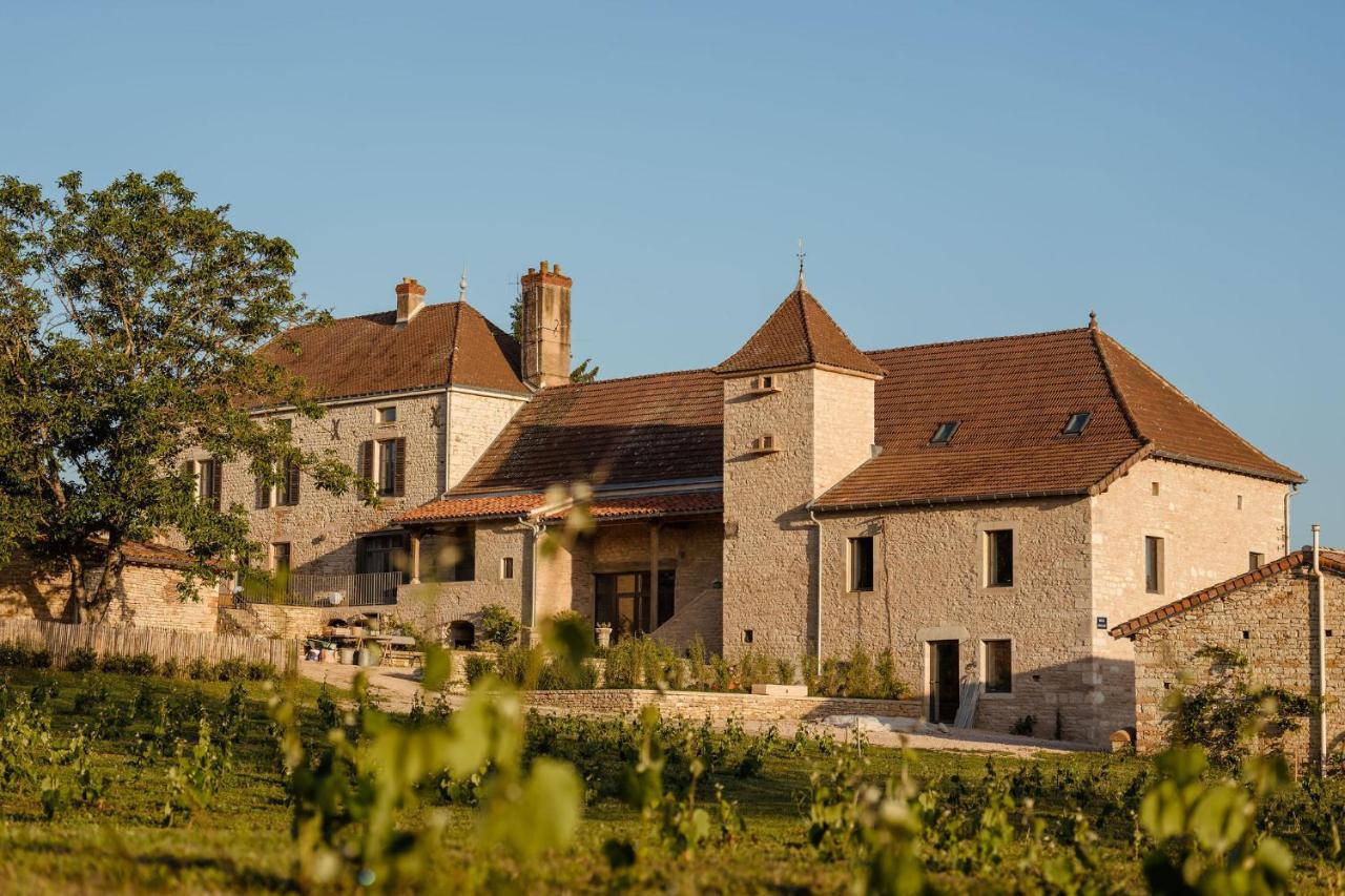 Clos Des Dames De Lancharre - La Maison Des Vignes Chapaize Eksteriør billede